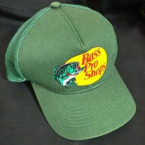 Bass Pro Shops Olive Mesh Cap